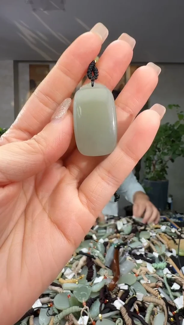 颈饰未镶嵌和田玉拍一发一多样性发货