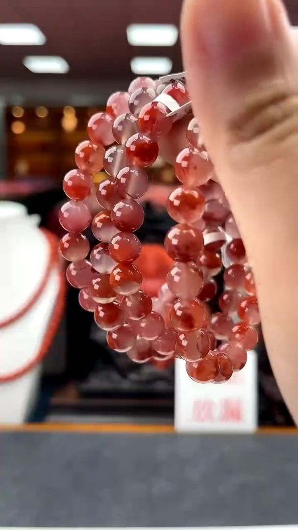 未镶嵌南红飘花单圈-多样性发一件南红玛瑙一件13