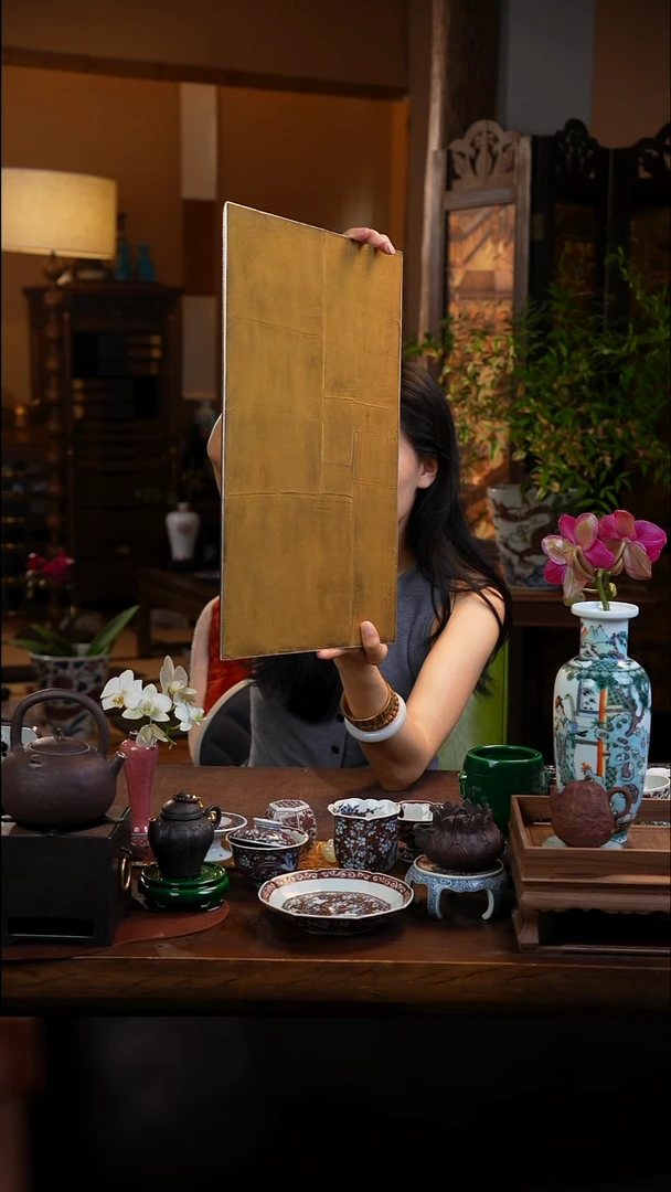 大漆茶盘大号  景德镇陶瓷福利款