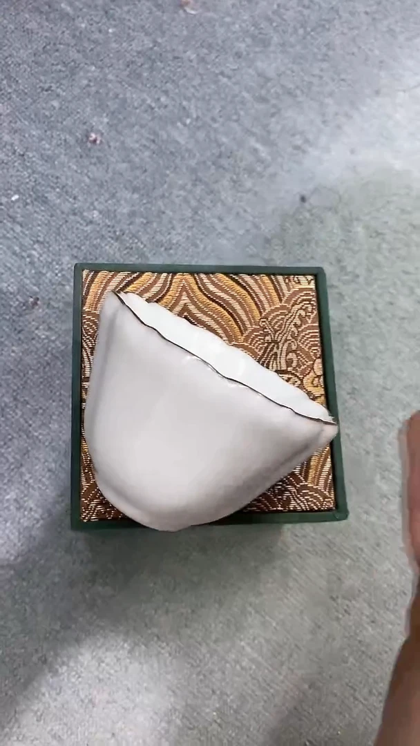 瓷片陶瓷茶器孤品B0287白