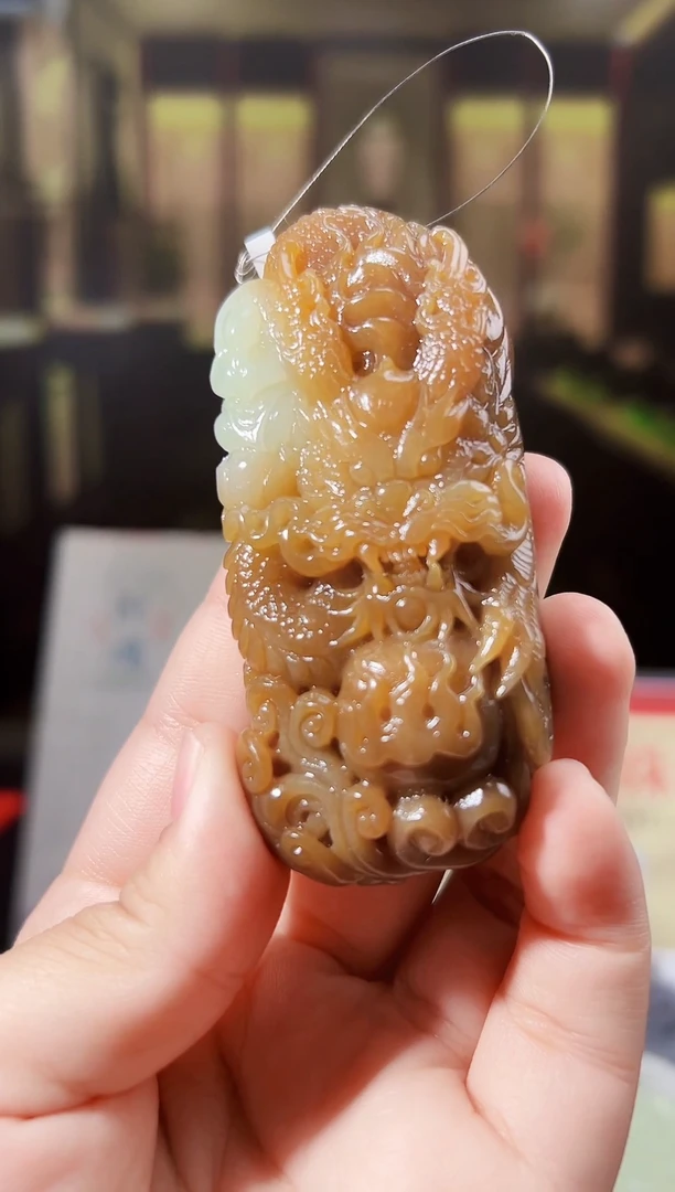 定制和田玉匠人臻玉馆天然和田玉