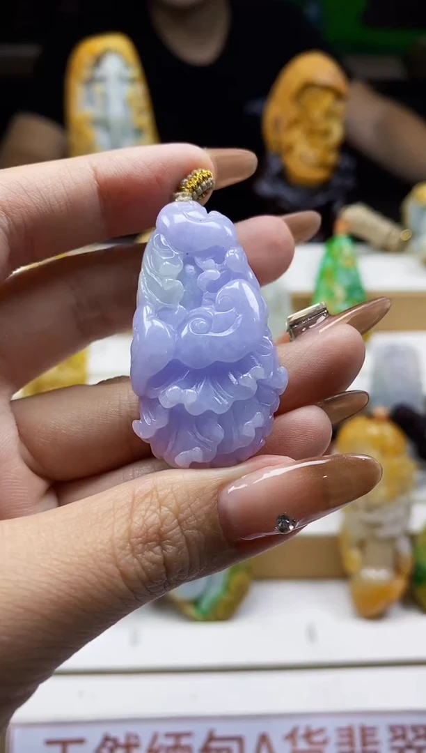 颈饰未镶嵌翡翠翡翠A货