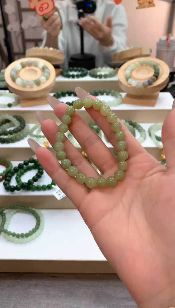 【闪购商品】和田玉手链未镶嵌黄口手串