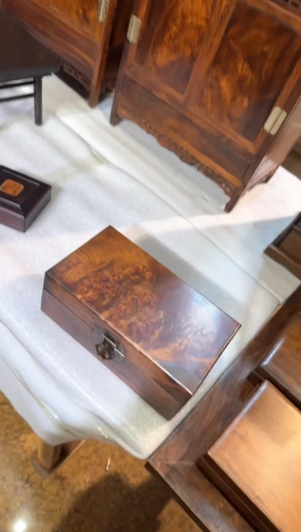 【闪购商品】木首饰盒  工艺品  摆件