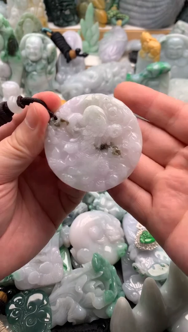 吊坠(不含链)未镶嵌翡翠1