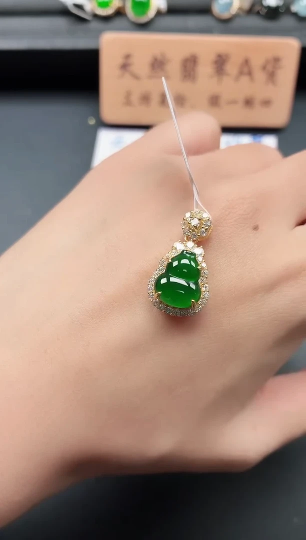 银S925镶嵌戒指翡翠1111