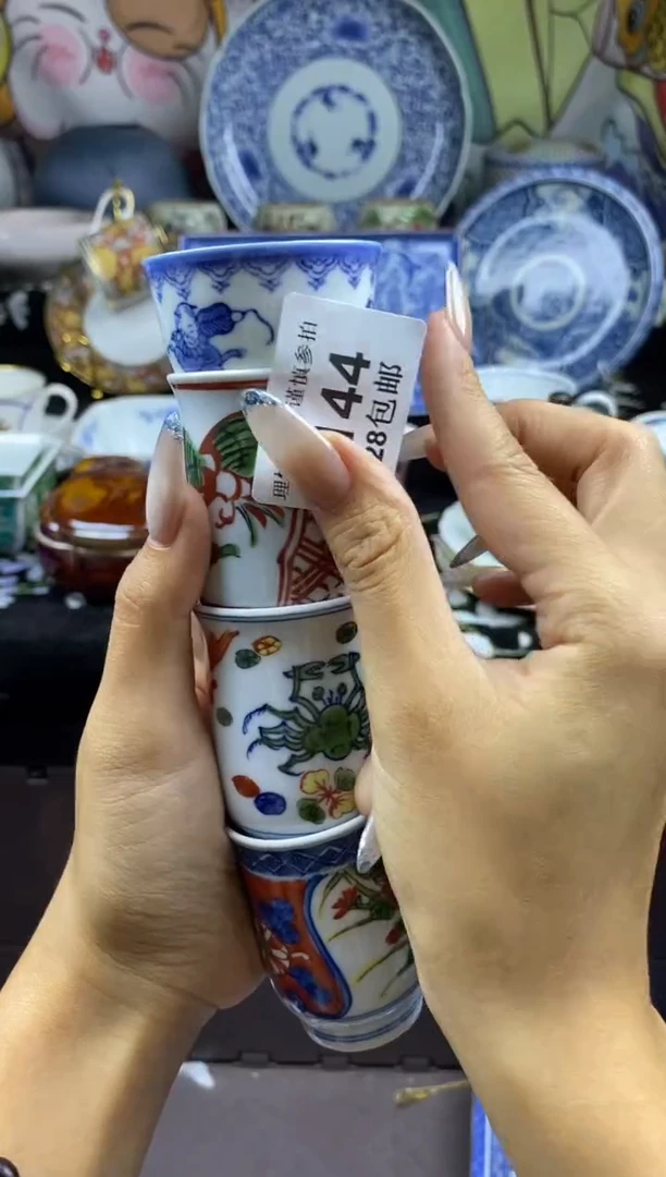 瓷片小****.瓷色工艺品品品品144