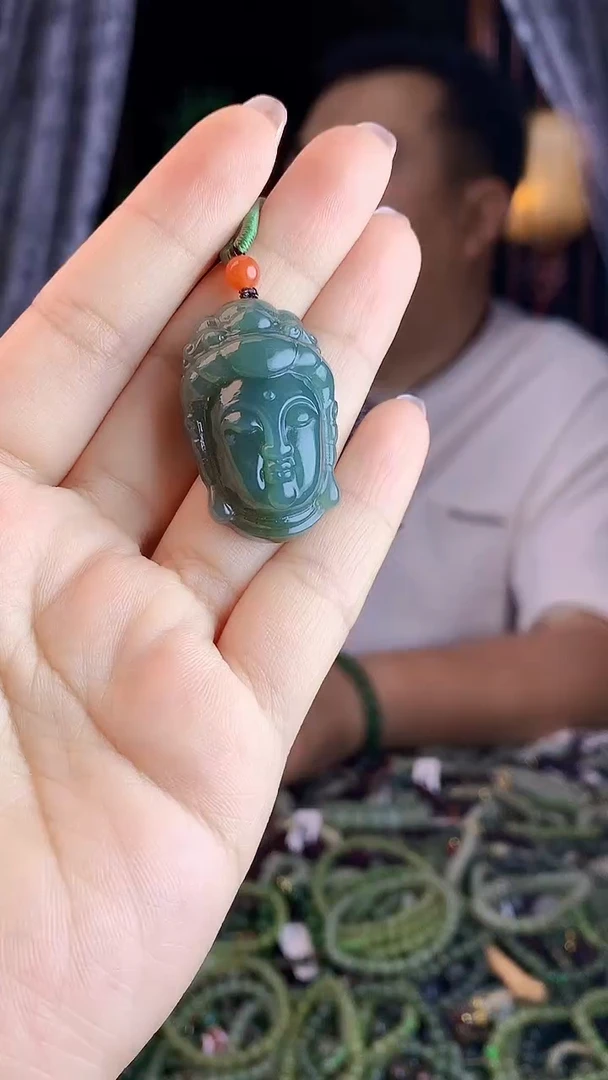 和田玉未镶嵌挂件多样性发货拍一发一