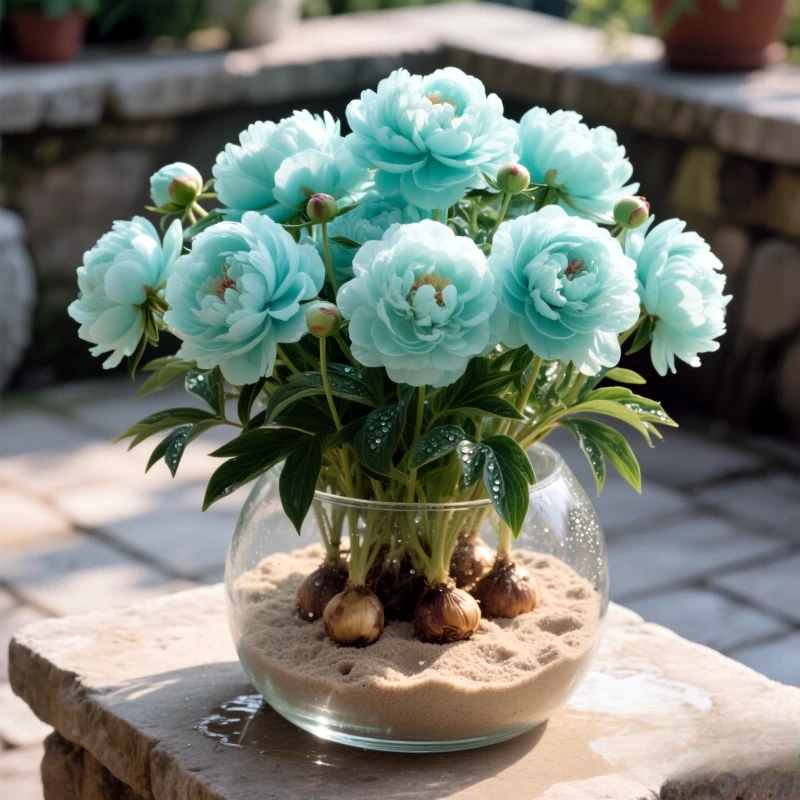 水培洋牡丹种球花毛茛花苗花种球室内外庭院四季开花盆栽花卉植物