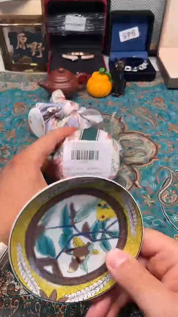 瓷片陶茶文玩666周边多人