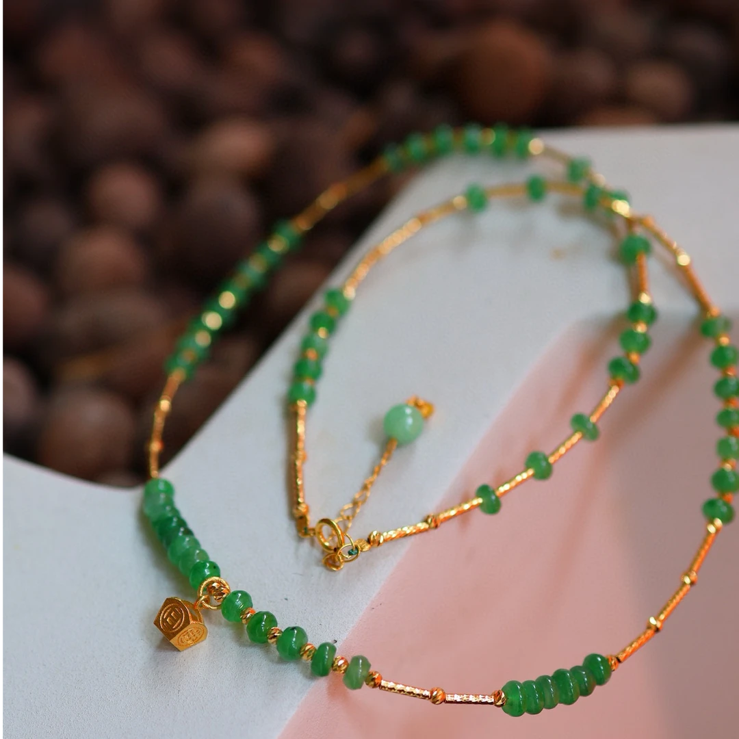 左边珠宝丨翡翠项链（z2478）