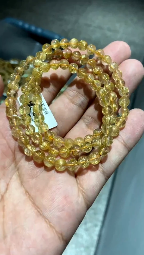 【闪购商品】水晶245-未镶嵌钛金烟花钛三圈6mm