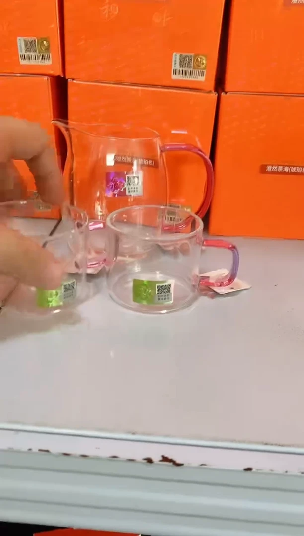 晶彩/澄然/浅紫+清禾对杯/浅紫