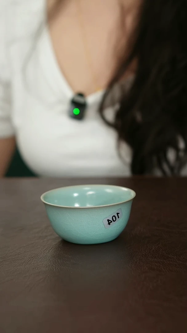 摆件原矿汝宋汝瓷104微瑕