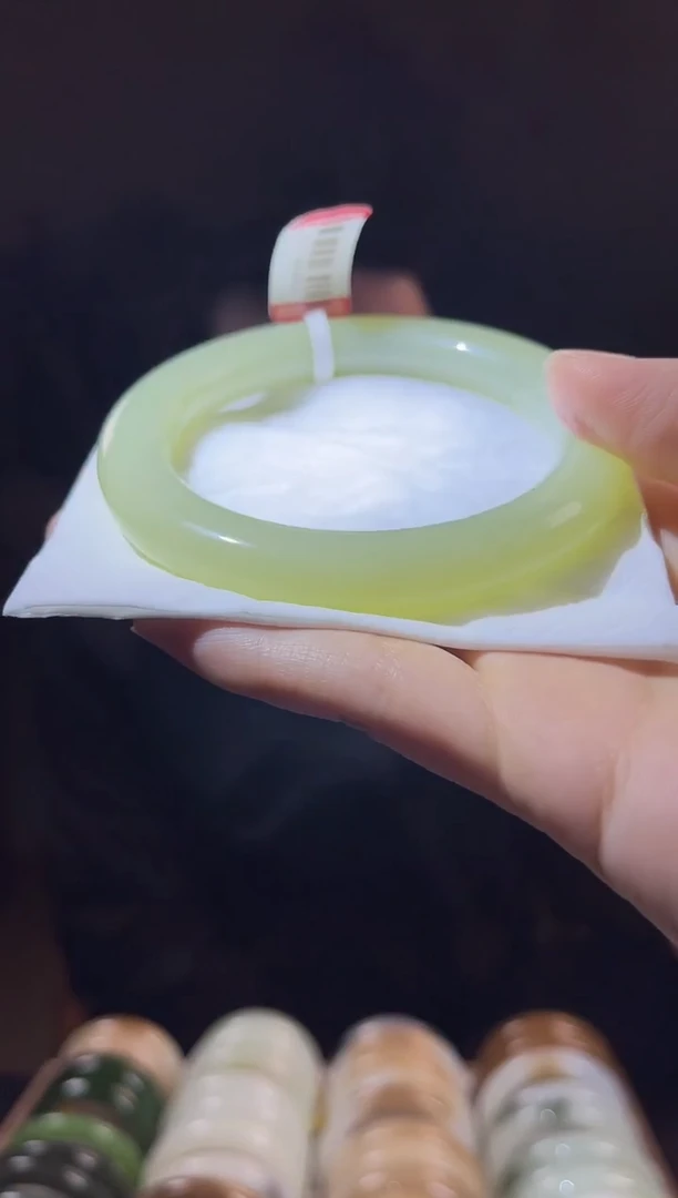 未镶嵌手镯和田玉59+圈口6983