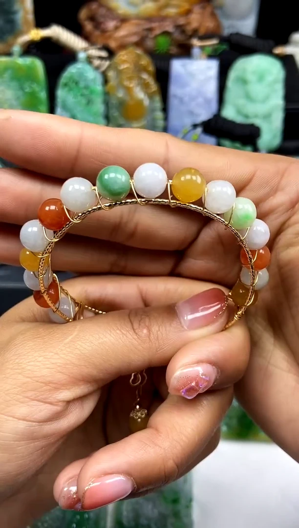 【闪购商品】翡翠颈饰未镶嵌翡翠A货