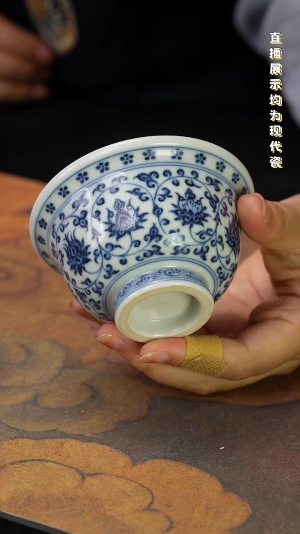景德镇手工手绘瓷杯