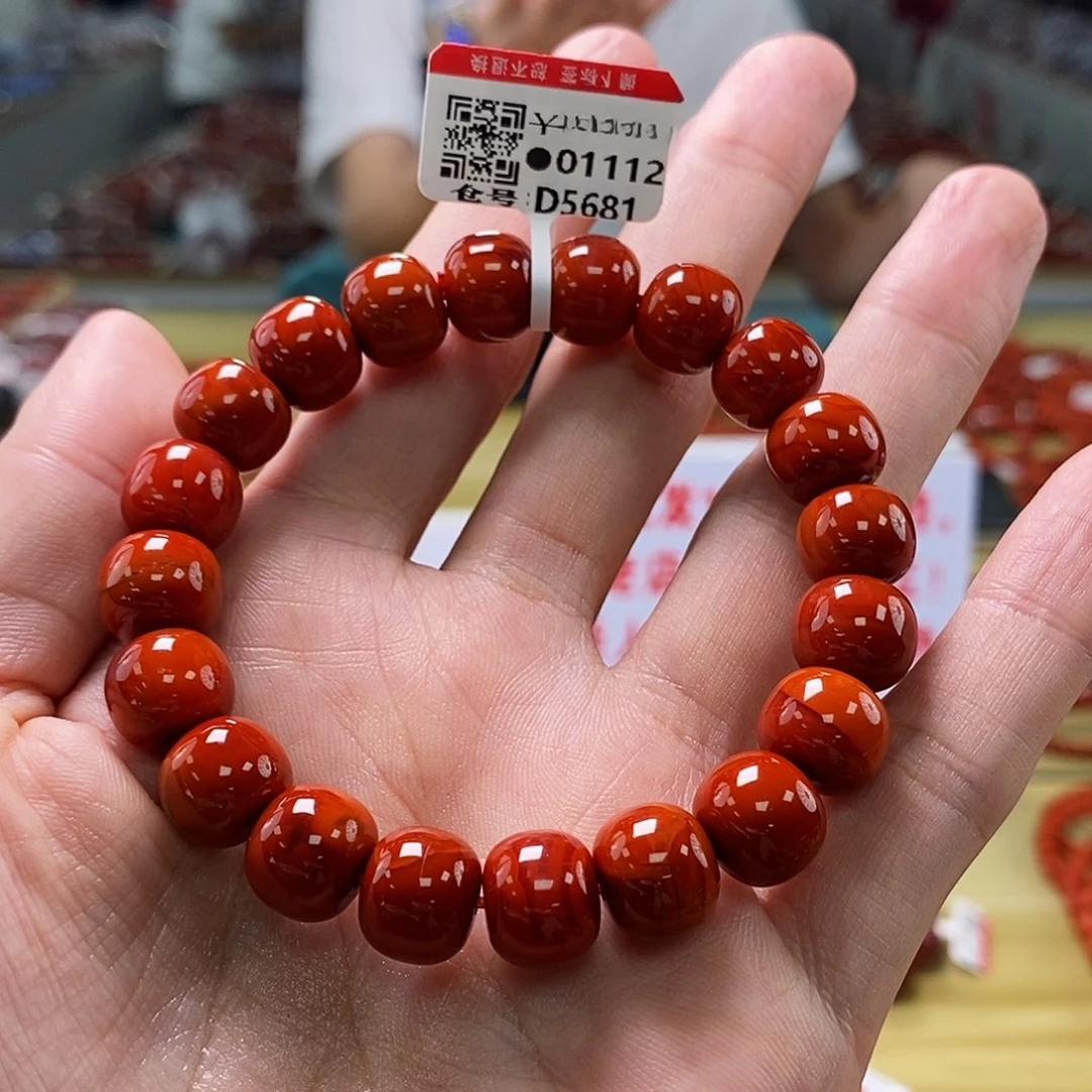 瓦西南红（一级活动款）牛血老型单圈 10+mm   多样性发一