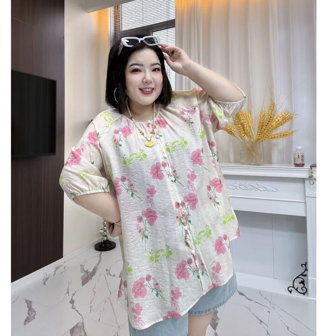 LDPL-花色清雅盛开~夏日衬衫