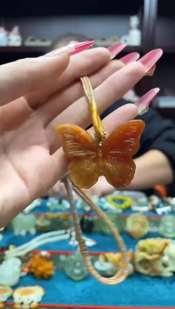 未镶嵌岫玉吊坠·多样性发货*拍一发一