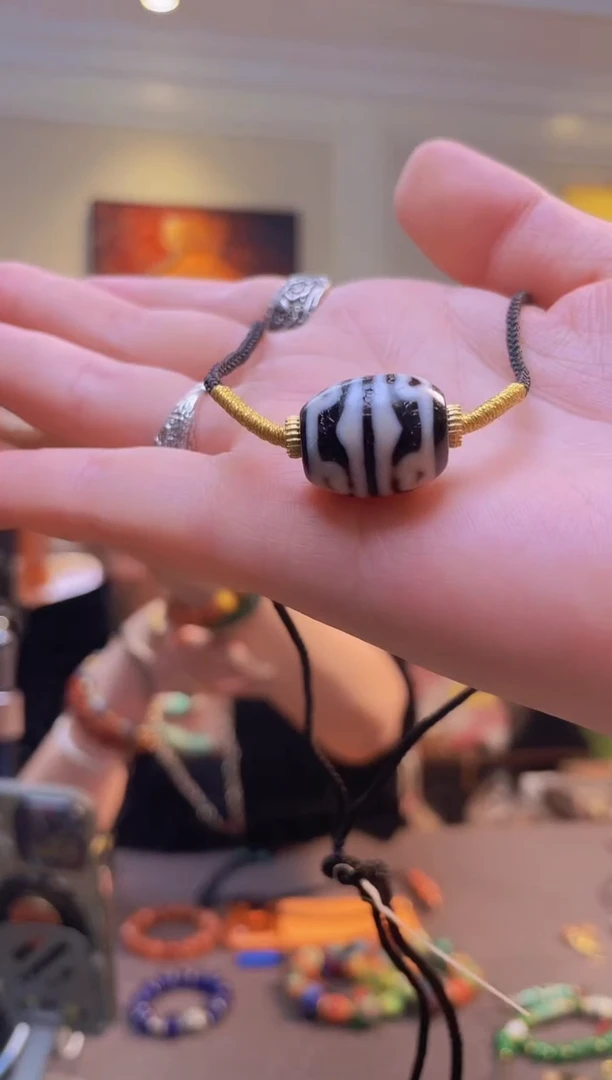 铜铁合金类法藏莲花项链