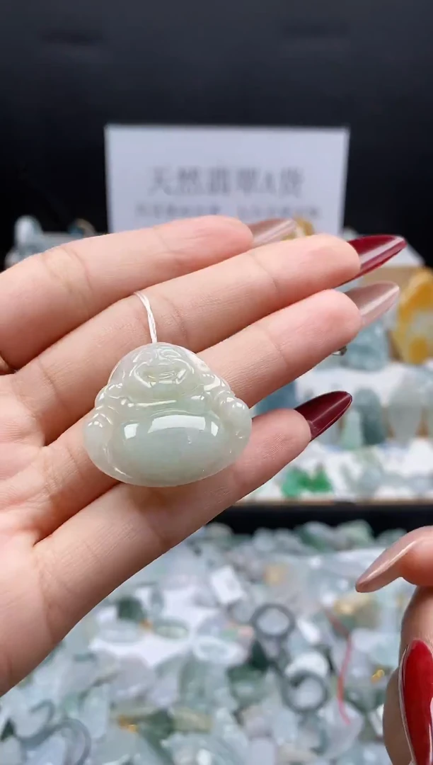 翡翠未镶嵌吊坠(不含链)224佛公