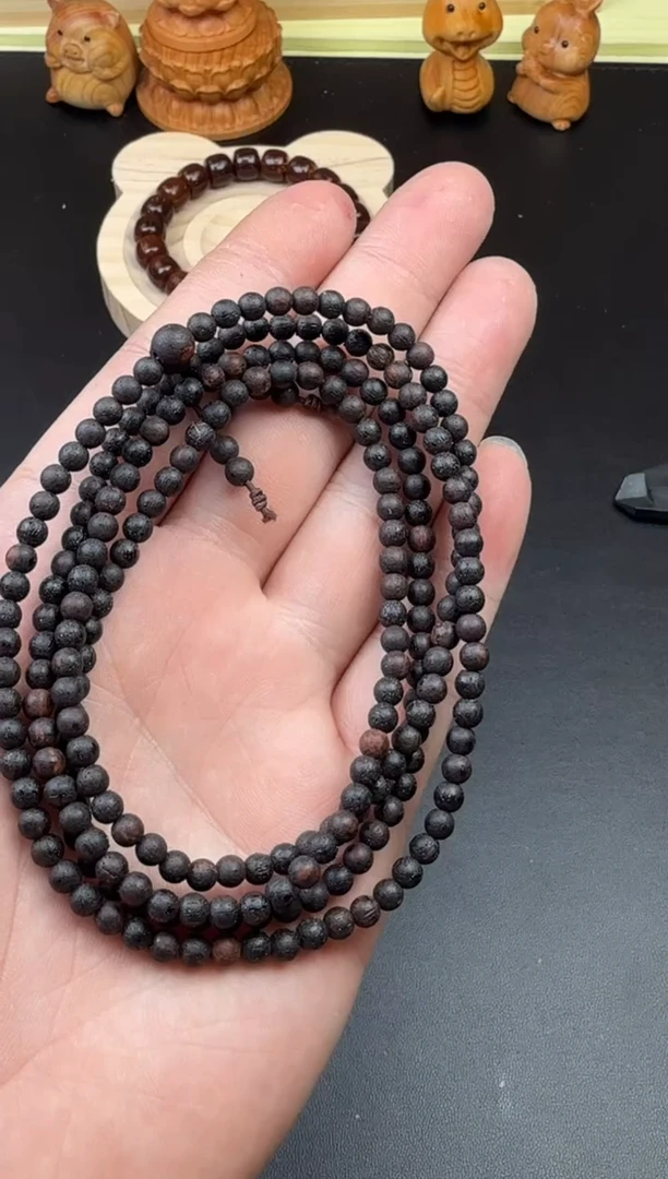 降真香手串/手链黑油降真香4.4M多圈
