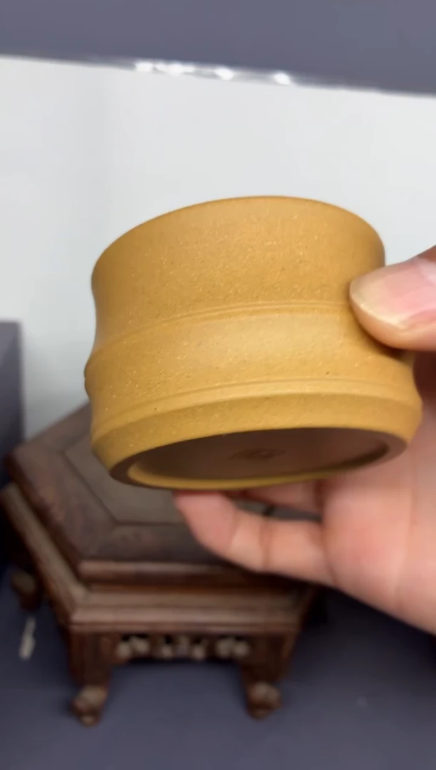 茶壶紫砂黄金段 竹节杯