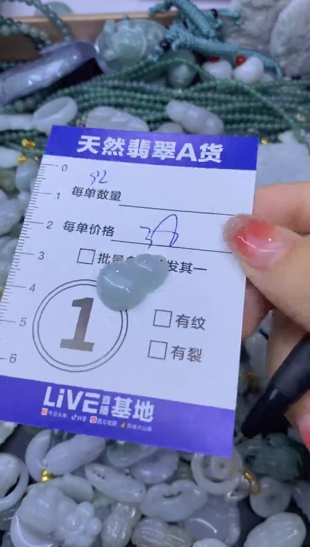 颈饰未镶嵌翡翠天然翡翠A货批量多样性发一件