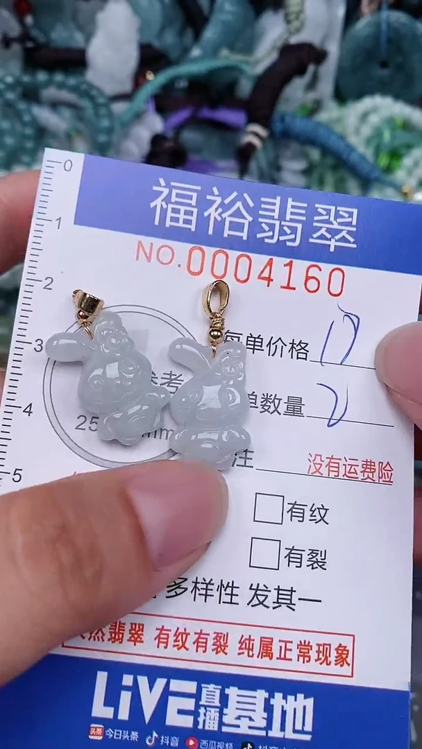 翡翠未镶嵌颈饰...0004160