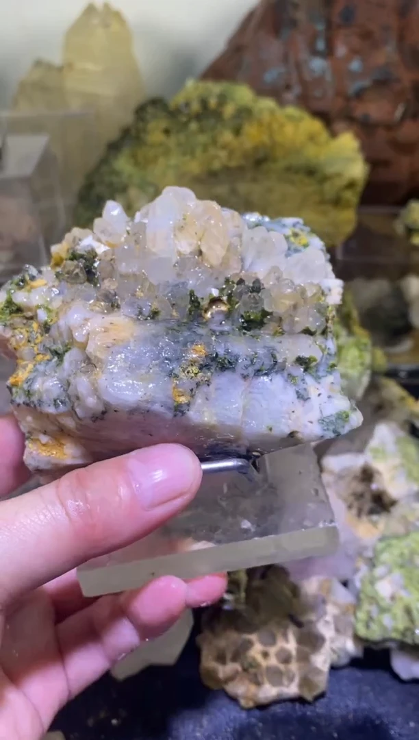 未镶嵌珠宝半成品水晶21号340g四川超七花园水晶原石