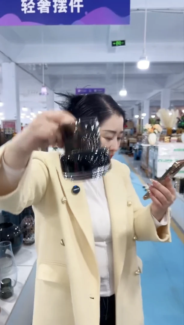 【闪购商品】玻璃花伴你花瓶微瑕-F7LS