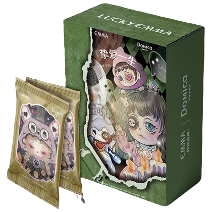 【叠叠】多米卡文创<挚爱一生>EMMA联名艺术家系列收藏卡牌(代拆)