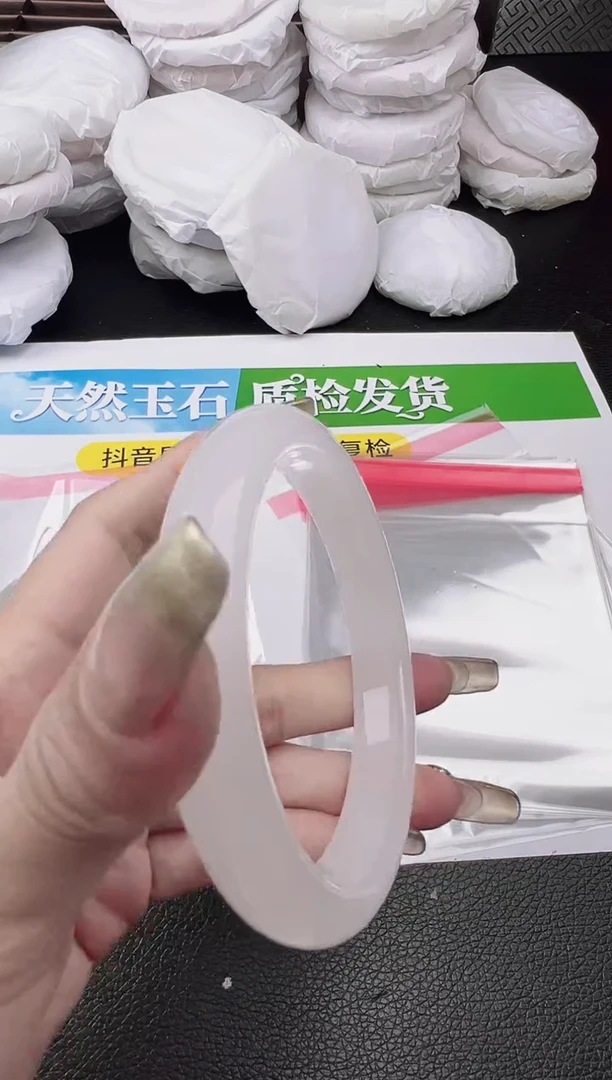 未镶嵌手镯石英质玉圈口6 2 63 64