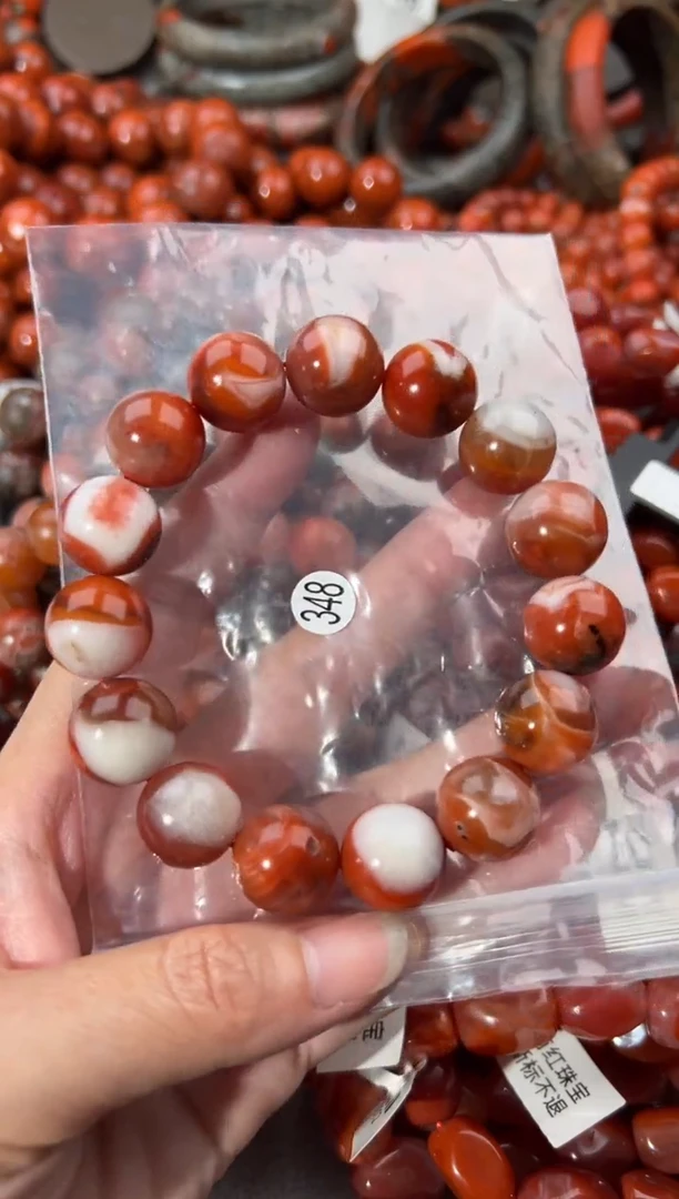 南红玛瑙手串未镶嵌15