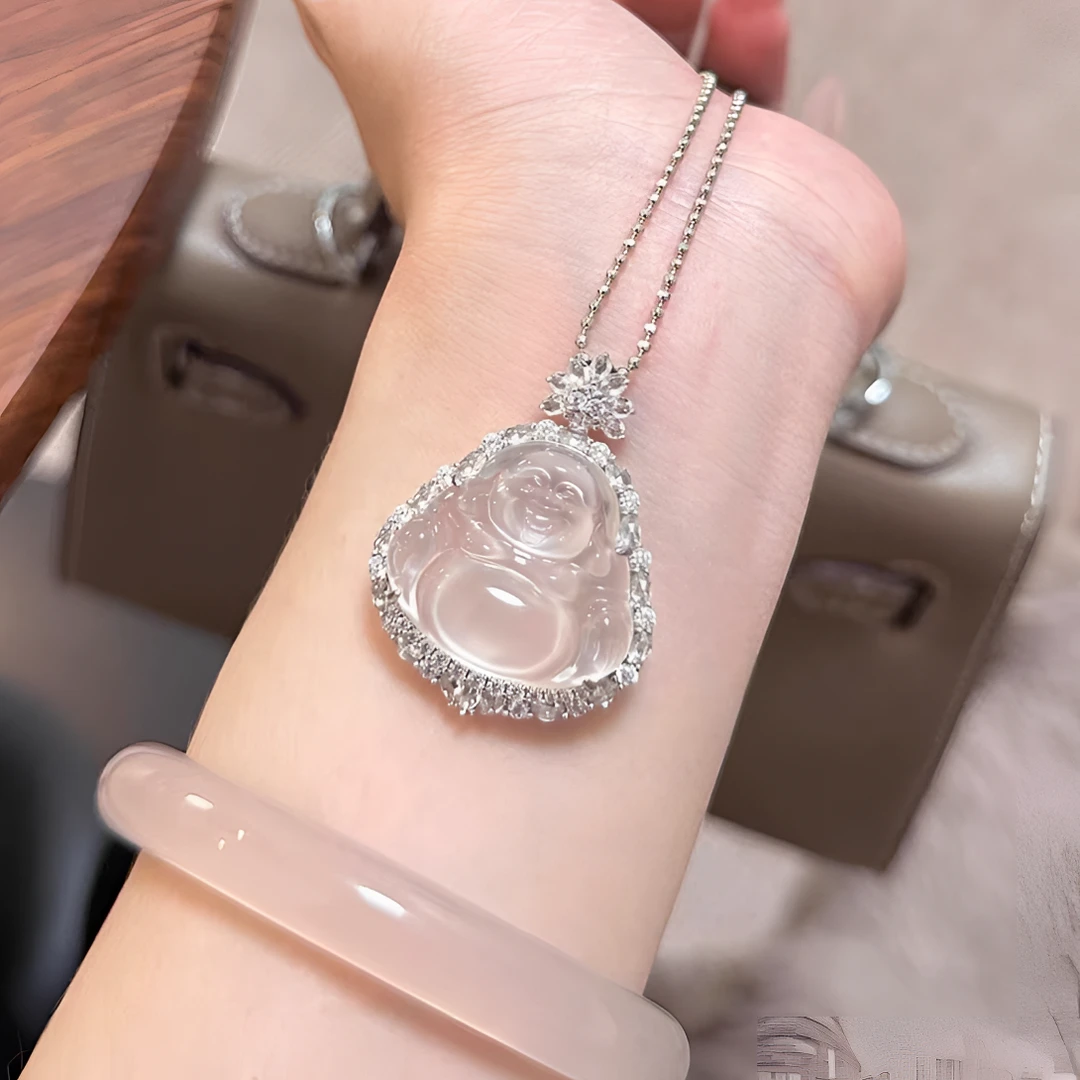 【清仓专属】A28吊坠   经典气质 冰透 佛公 吊坠项链