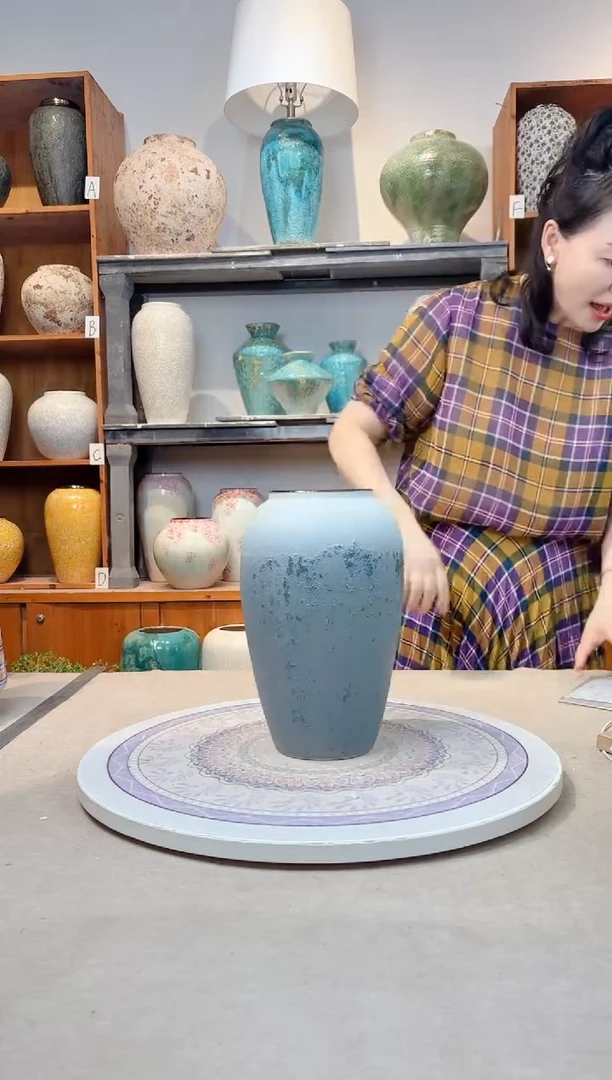 瓶陶瓷花瓶   贝加尔兰 中号 正品