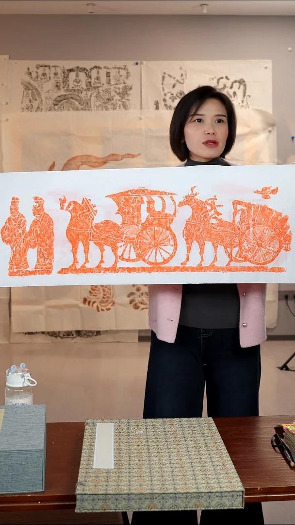 拓片用纸印石非遗传承拓片