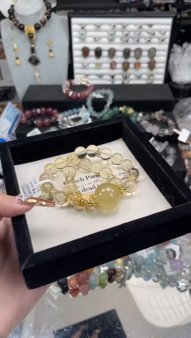 【闪购商品】水晶手链未镶嵌天然水晶 多样性发货