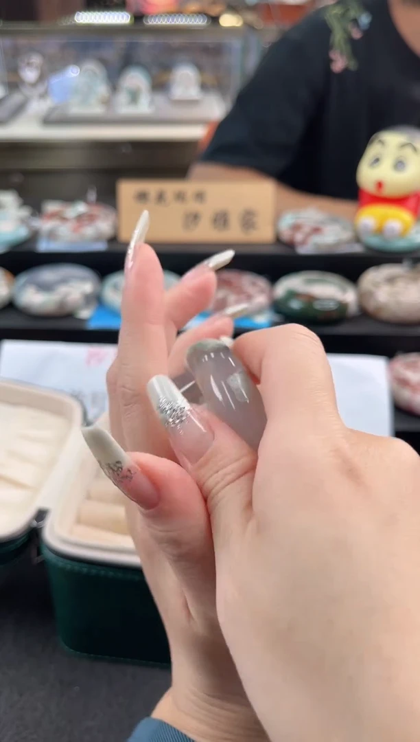 未镶嵌手镯石英质玉尘*丷圈口（赠品镯心）