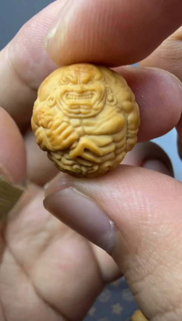 吊坠猴头核桃御龙 恶僧