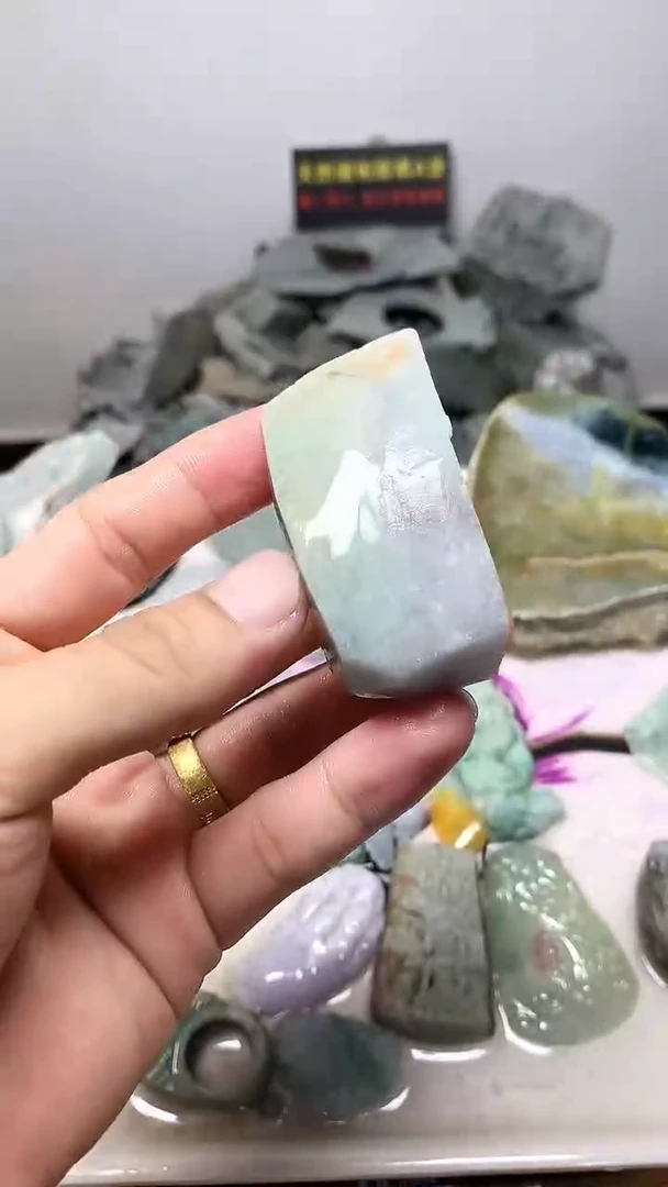 裸石翡翠天然缅甸翡翠A货73