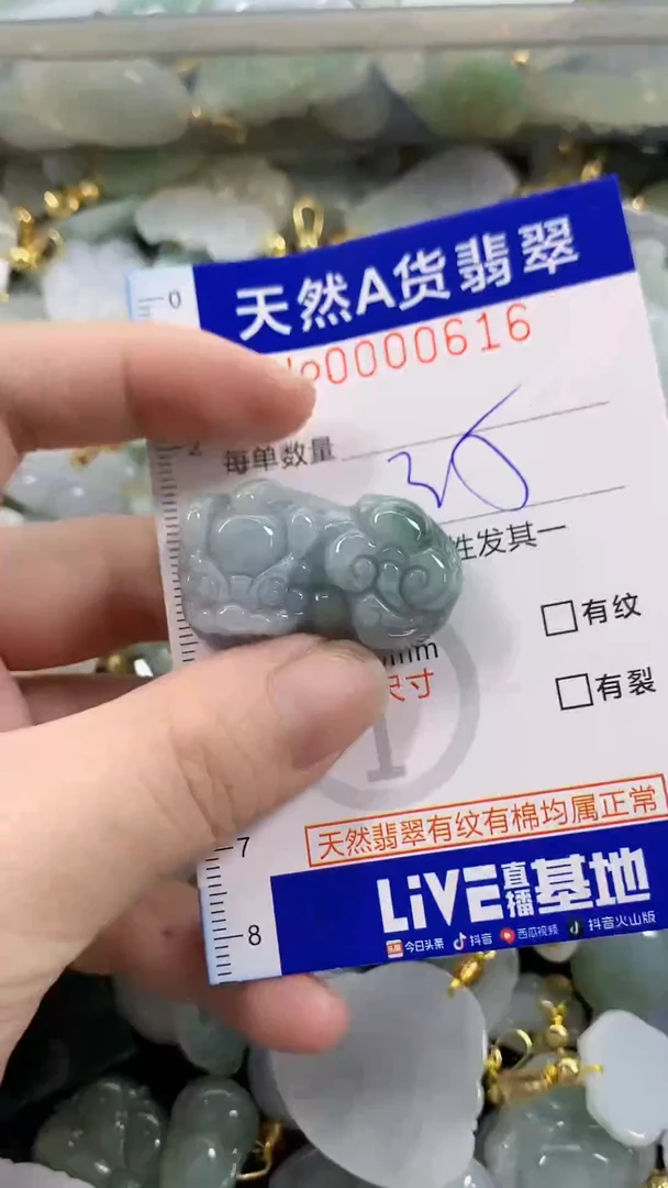 颈饰未镶嵌翡翠天然A货翡翠
