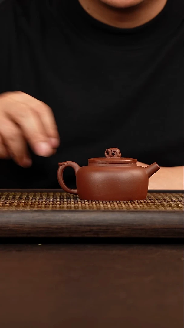 茶壶紫砂宜兴悦茗壶紫砂   紫泥