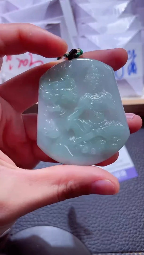 颈饰未镶嵌翡翠00007859文殊
