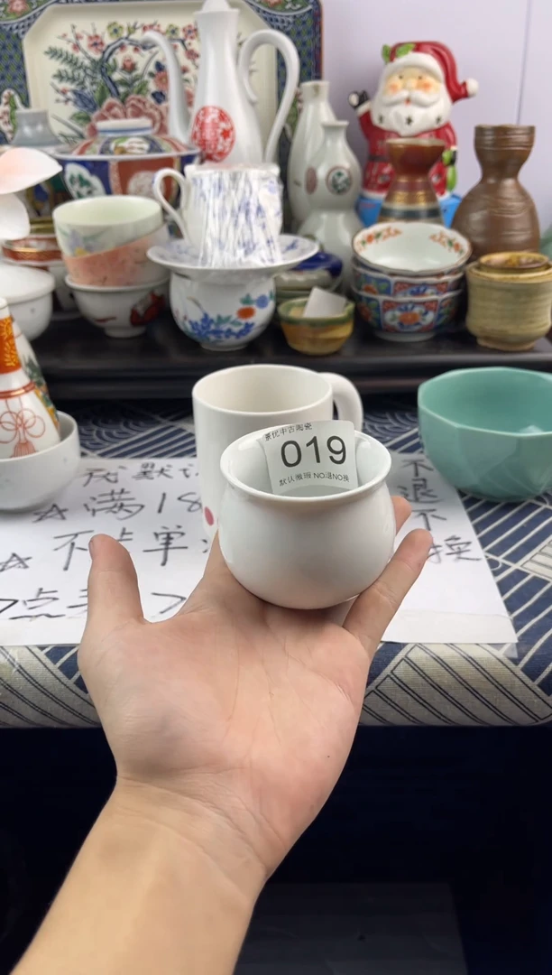 瓷片ㅤ****月默认微瑕，回流瓷器019