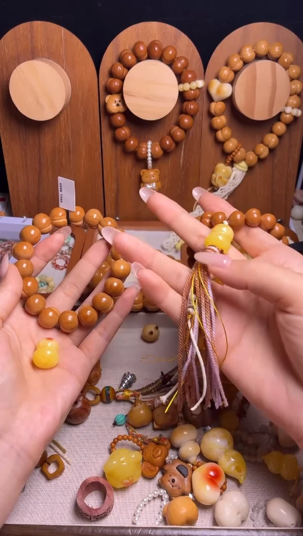 手串猴头核桃用****5全品纯手工聚宝盆俏色葫芦三通紫咖流苏