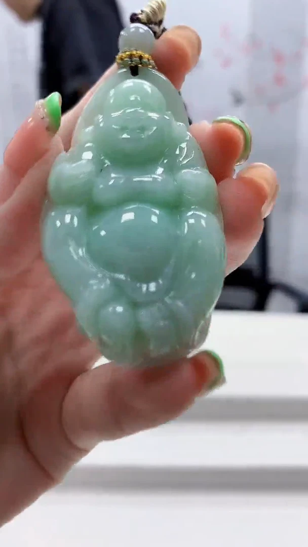 未镶嵌定制翡翠5028ry-毛货挂件53