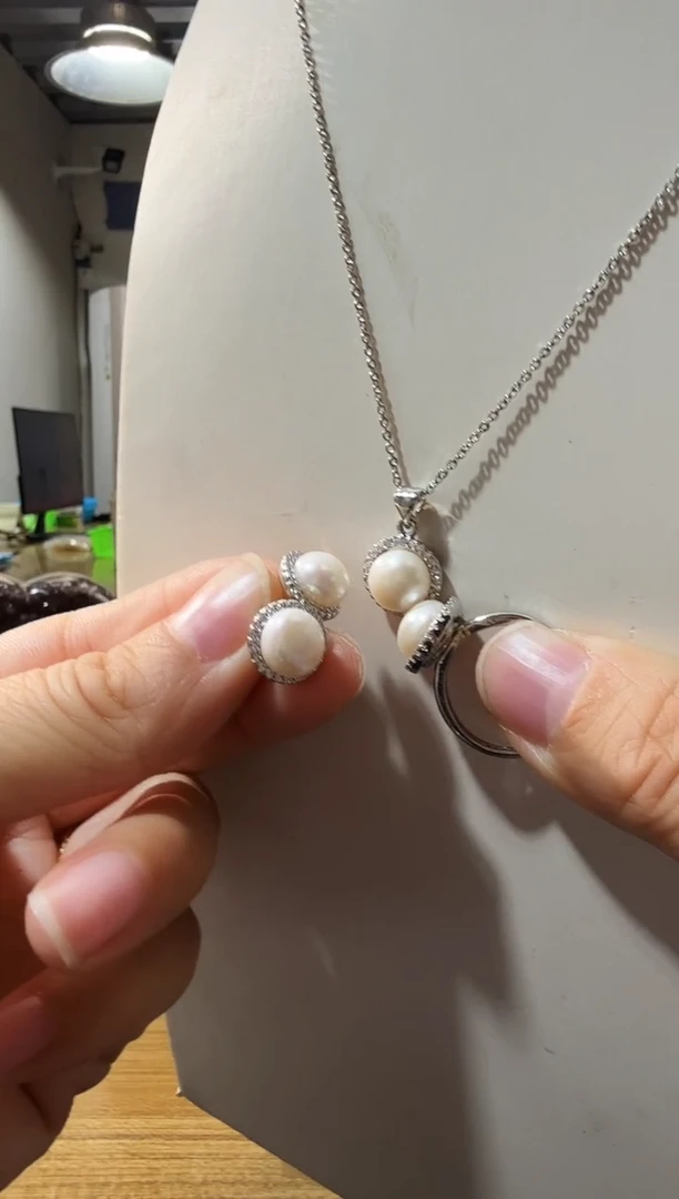 项链未镶嵌淡水珍珠优0213