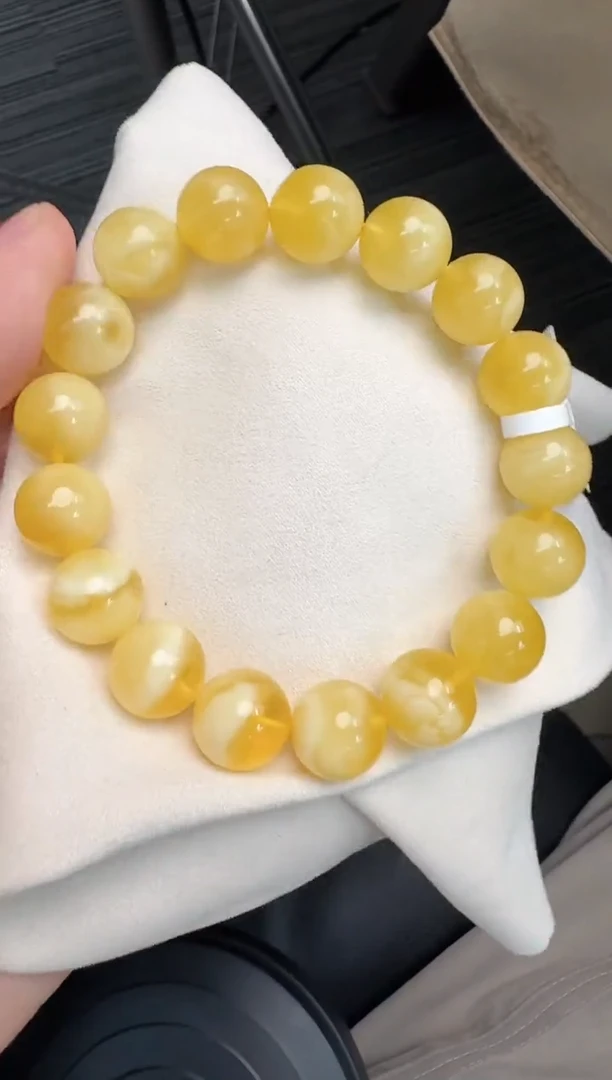 未镶嵌琥珀手串蜜蜡手串